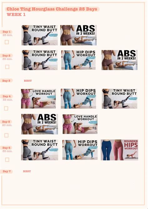 chloe ting beginner|Chloe Ting workout exercise list.